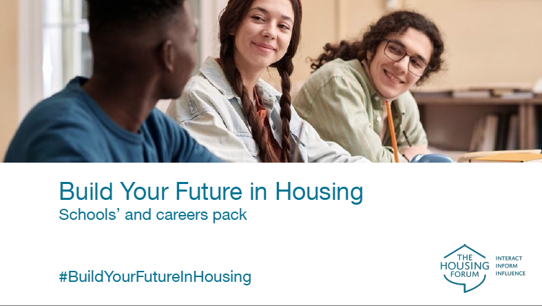 Cover of the Build Your Future in Housing schools and careers pack